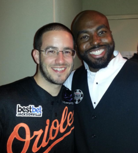 Shaun with 2012 WSOP Main Event champion Greg Merson