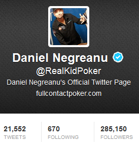 Daniel Negreanu Twitter