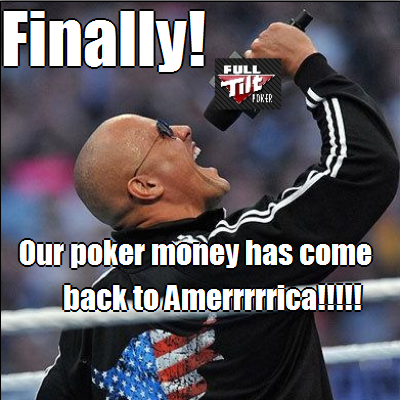 Finally The Rock Full Tilt Poker