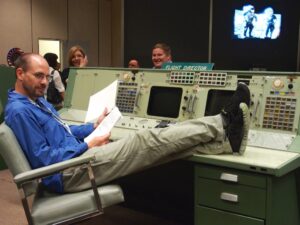 BJ Nemeth at NASA's Johnson Space Center