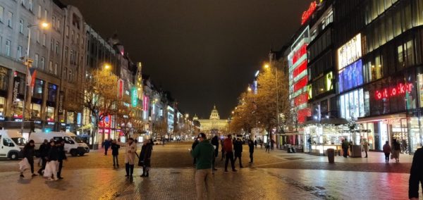 Wenceslas Square Prague