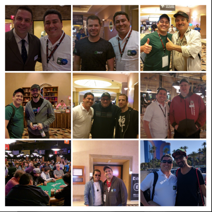 WSOP collage