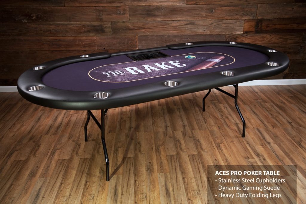 folding poker table