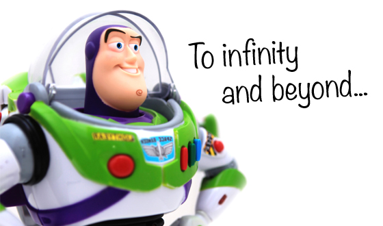 to infinity and beyond