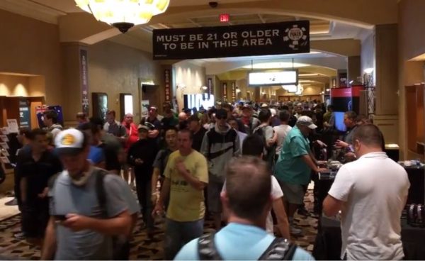 WSOP hallways