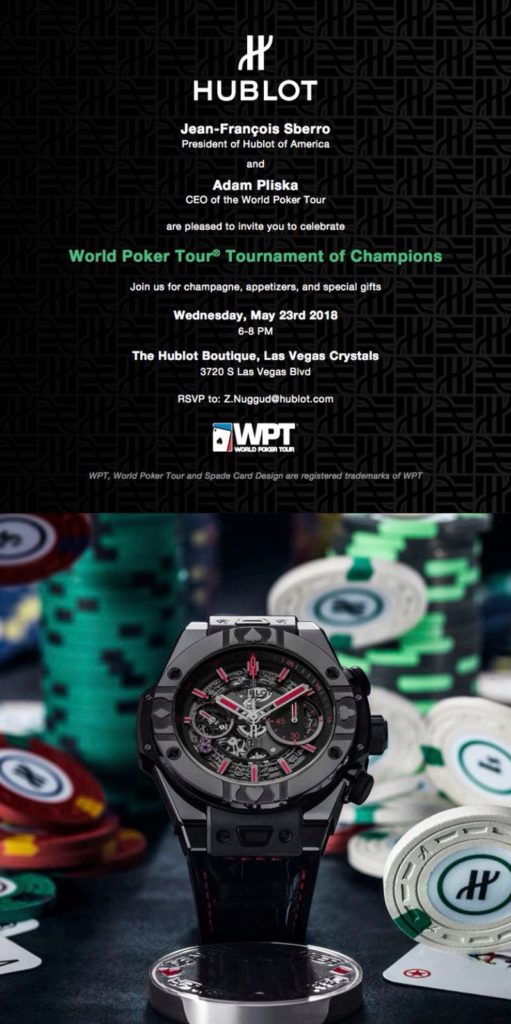 WPT Hublot Party