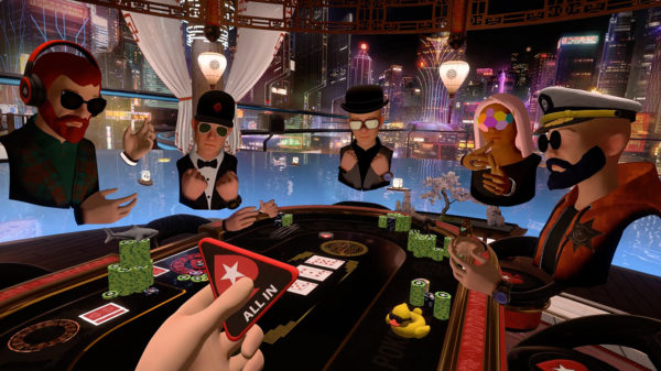 PokerStars VR table