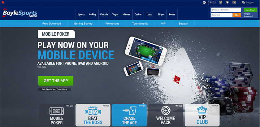 BoyleSports Poker Room Review - Cardplayer Lifestyle