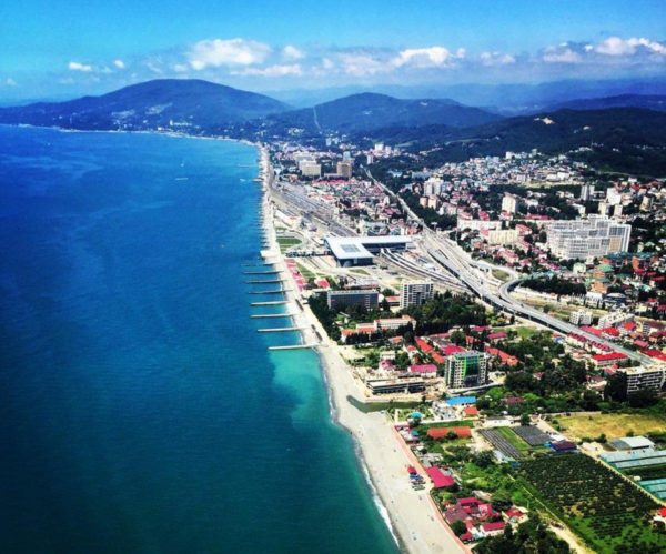 Sochi coast