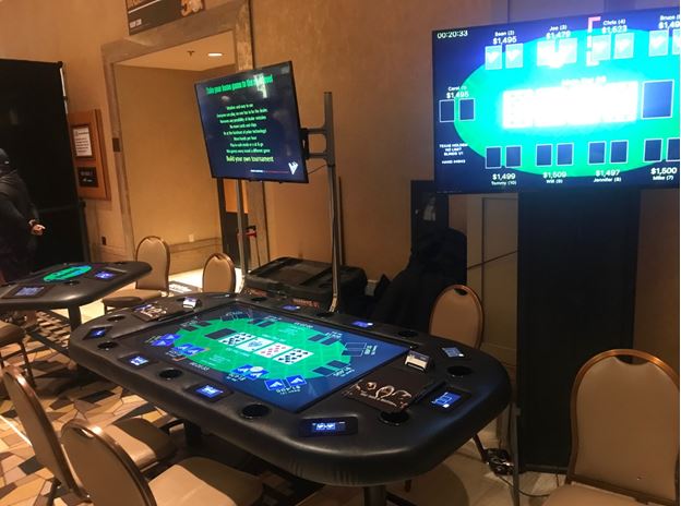 Digital Poker Table