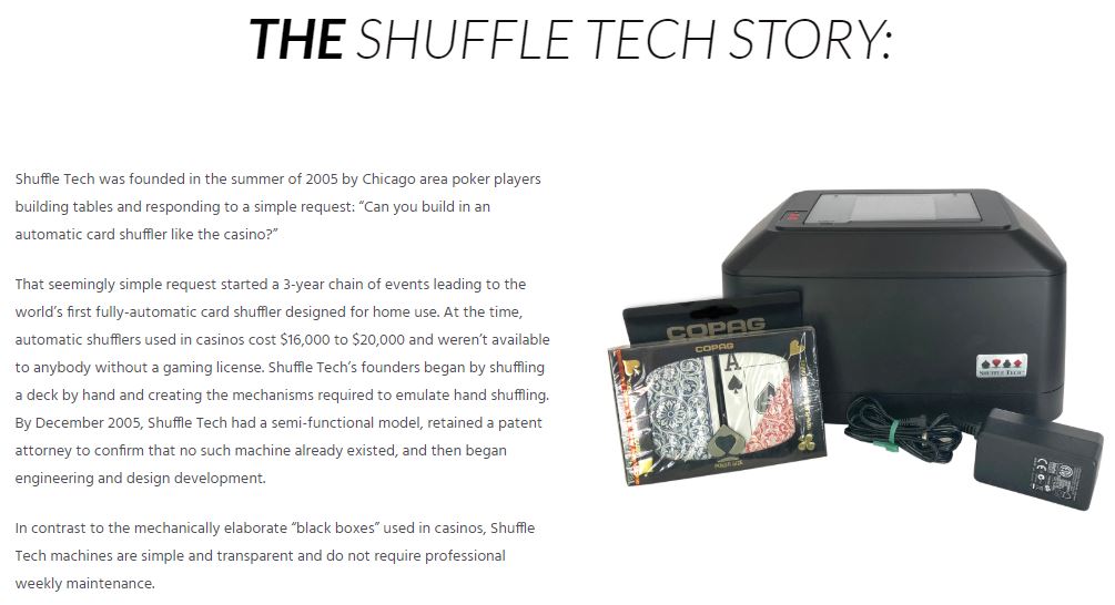 Shuffle Tech Story