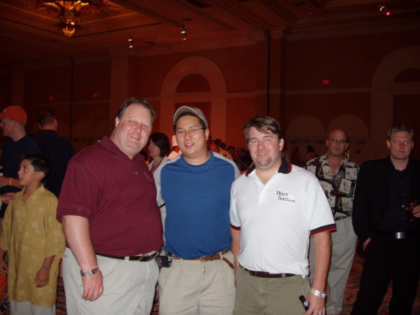 Greg Raymer Bernard Lee Chris Moneymaker