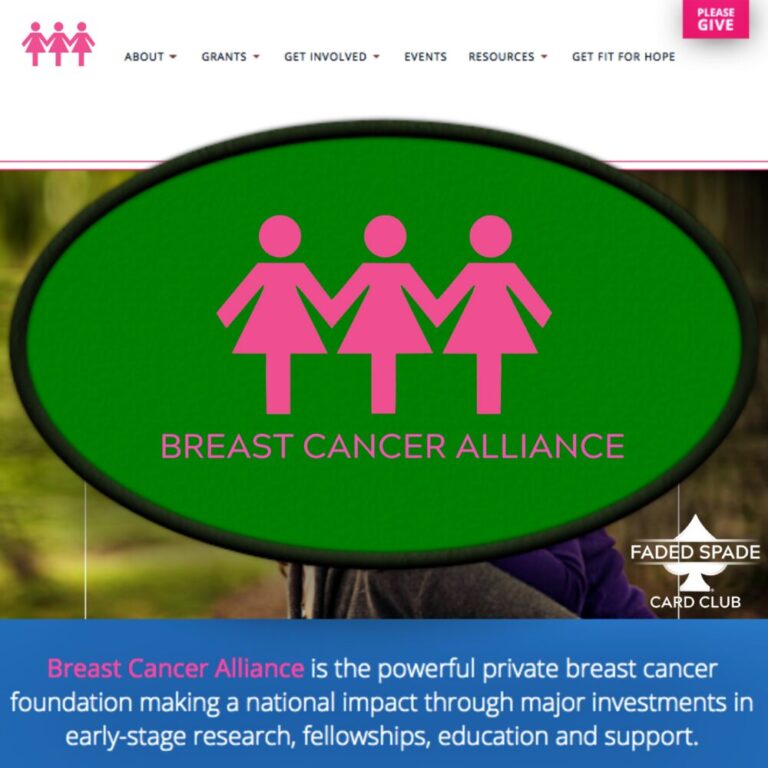 Faded Spade Breast Cancer Alliance