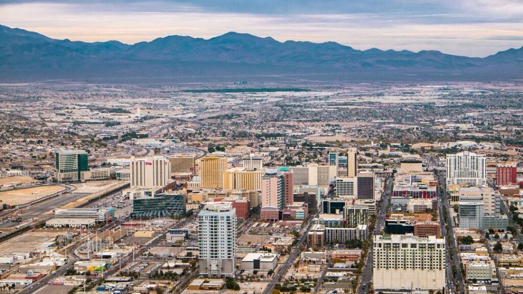 Las Vegas city view