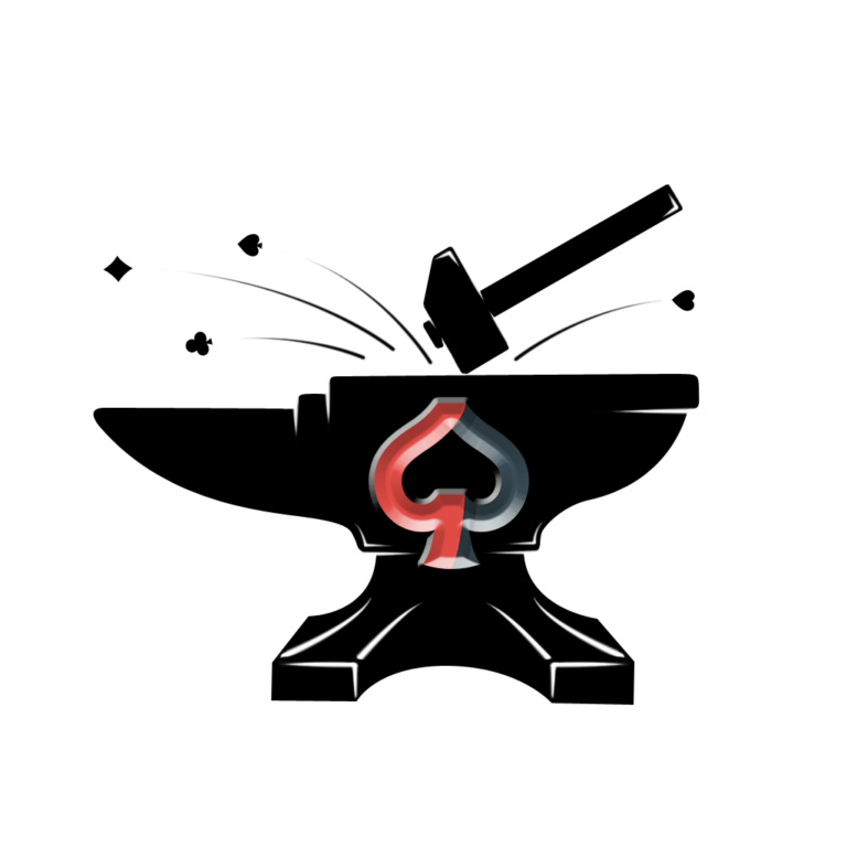 The Poker Forge logo