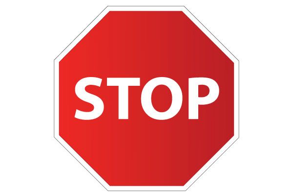stop sign