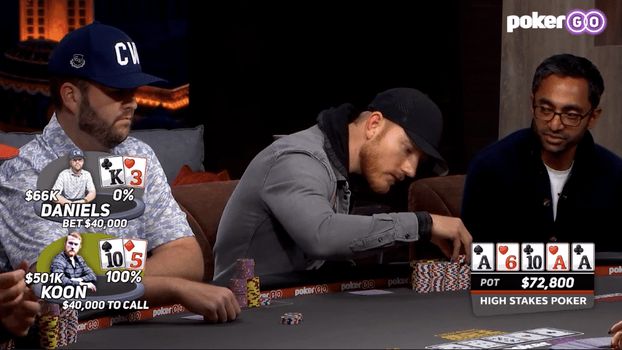 Jason Koon in High Stakes Poker 8