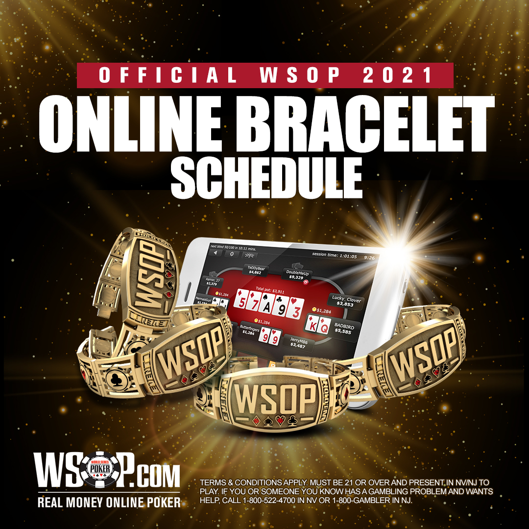 2021 online bracelet schedule