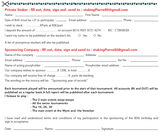 Pierre Neuville staking form