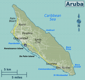 Aruba Map