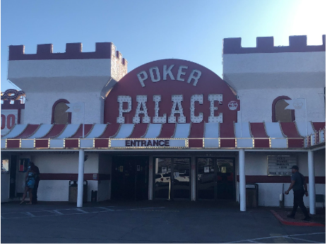 Poker Palace entrance