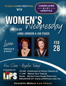 Women's Wednesday Mixed Game Festival VII