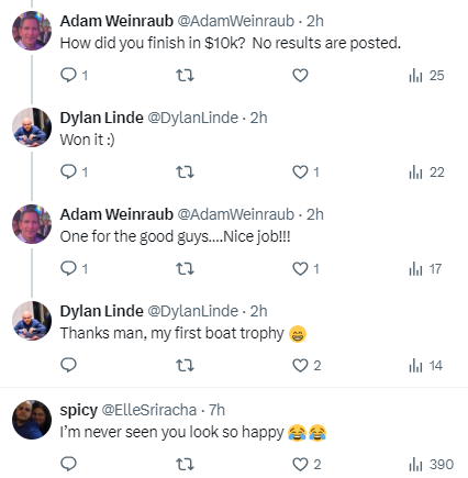 Dylan Linde win