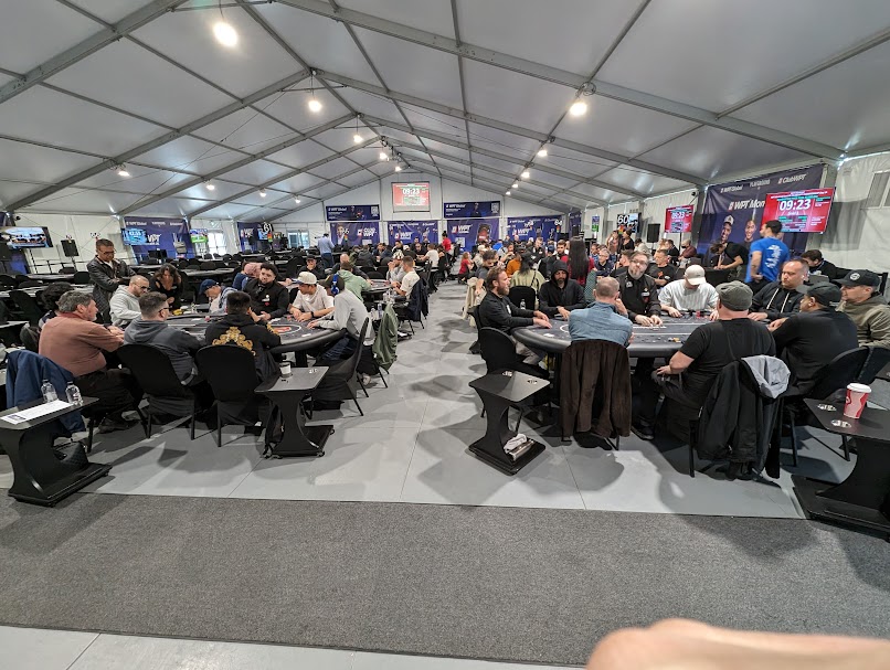 Playground Poker tent