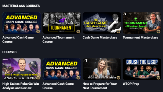 Pokercoaching.com Masterclasses