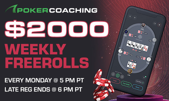 Pokercoaching Coinpoker weekly freerolls