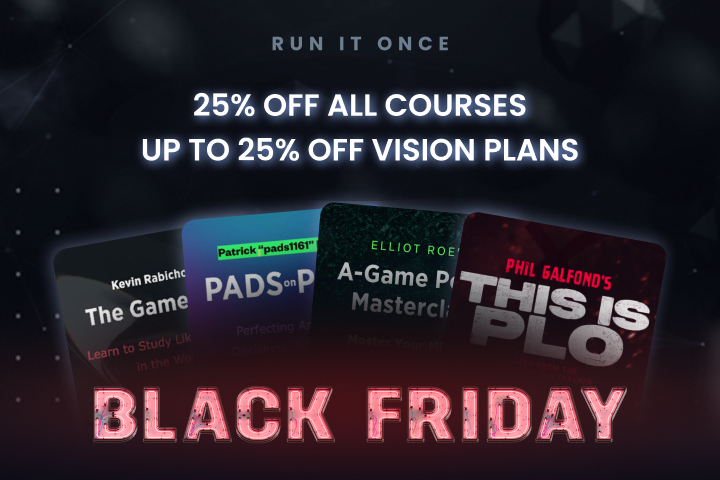 Run It Once Training Black Friday sale