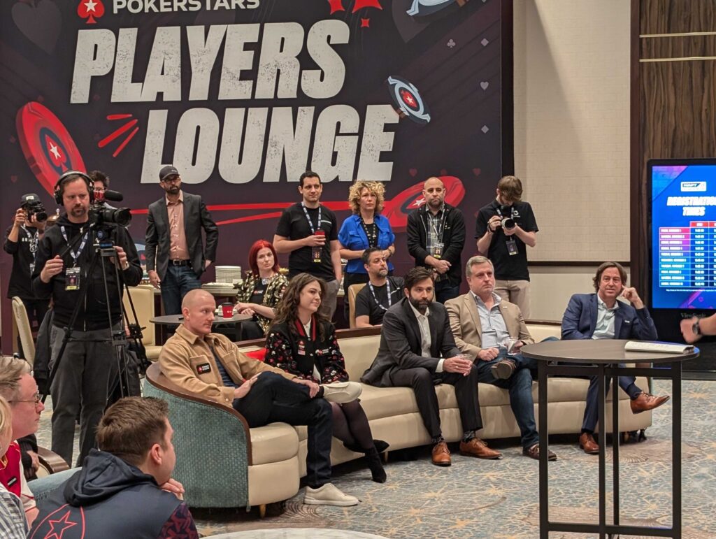 PokerStars Ambassadors Jason Koon and Caitlin Comeskey
