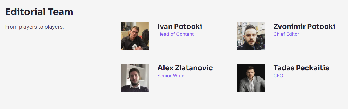 Pokerati editorial team