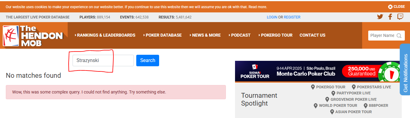 Robbie HendonMob before