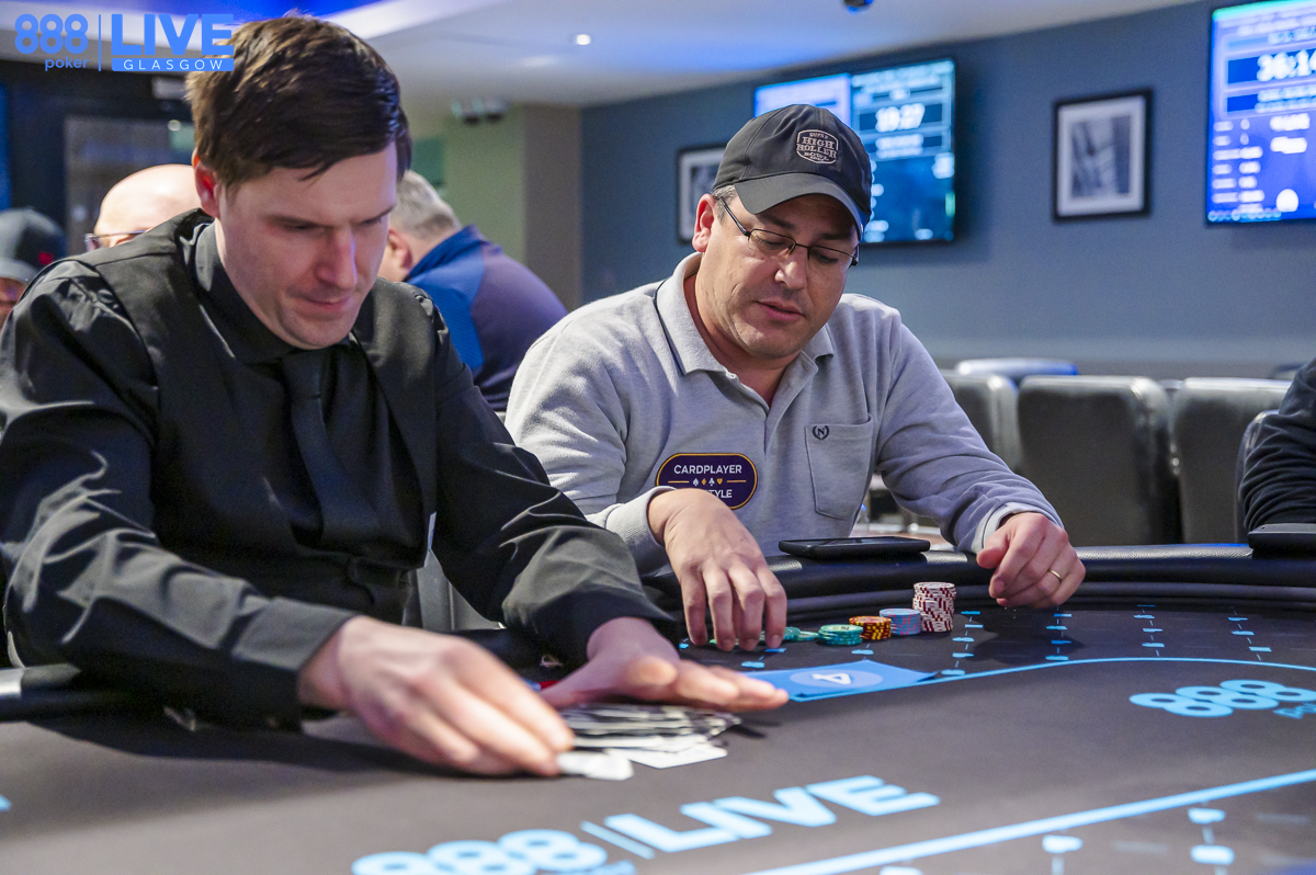 888poker LIVE Glasgow Robbie