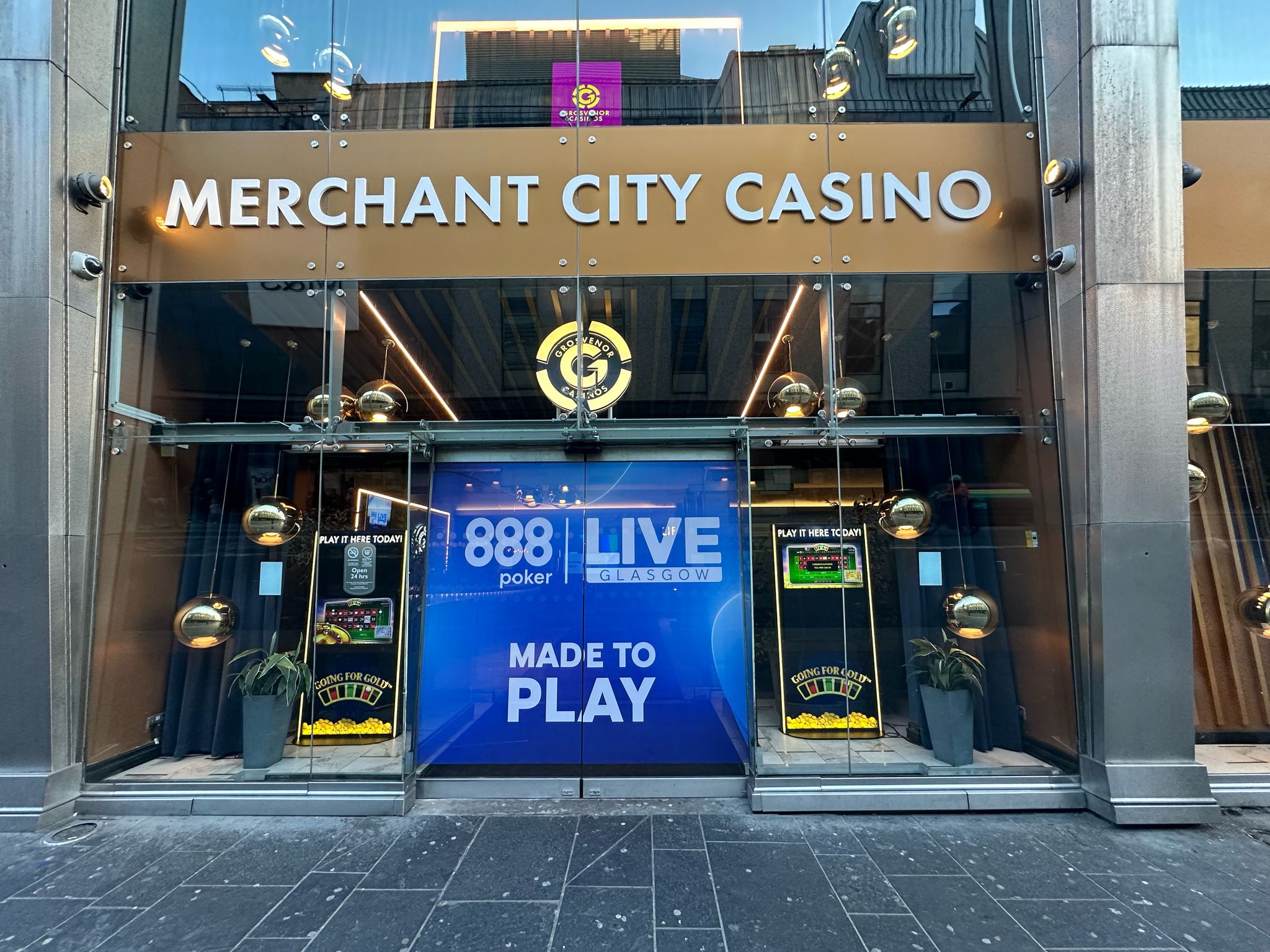 888poker LIVE Glasgow Grosvenor Casino Merchant City