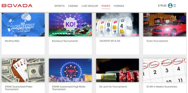 Bovada bitcoin poker