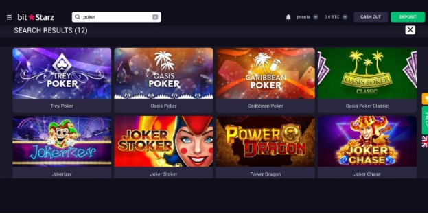 bitStarz bitcoin poker