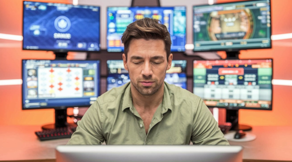 online casino games player