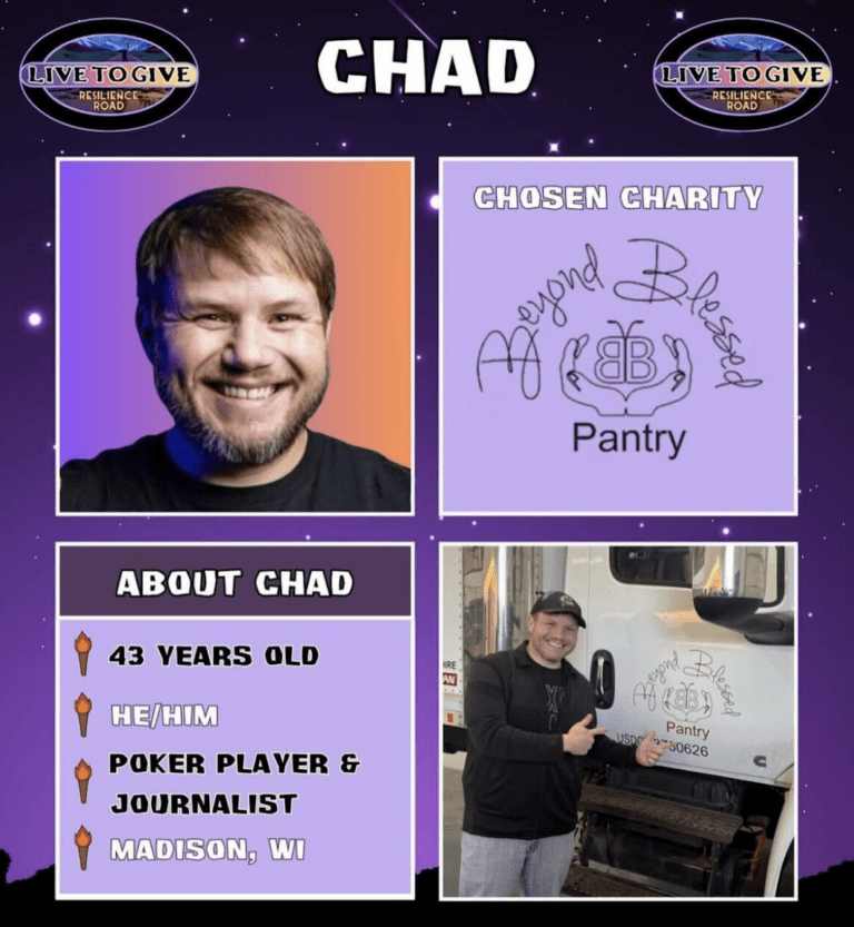 Live to Give Season 9 Chad Holloway