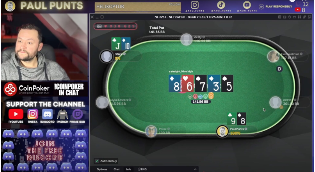 Paul Punts CoinPoker