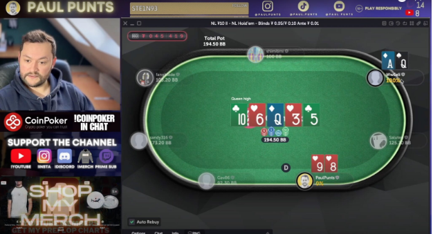 Paul Punts CoinPoker