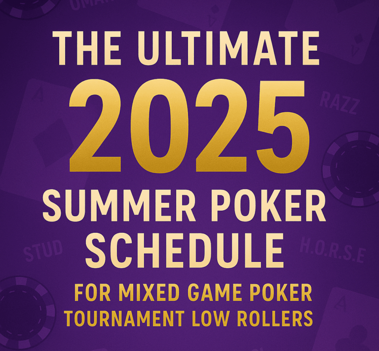low roller mixed game tournaments 2025