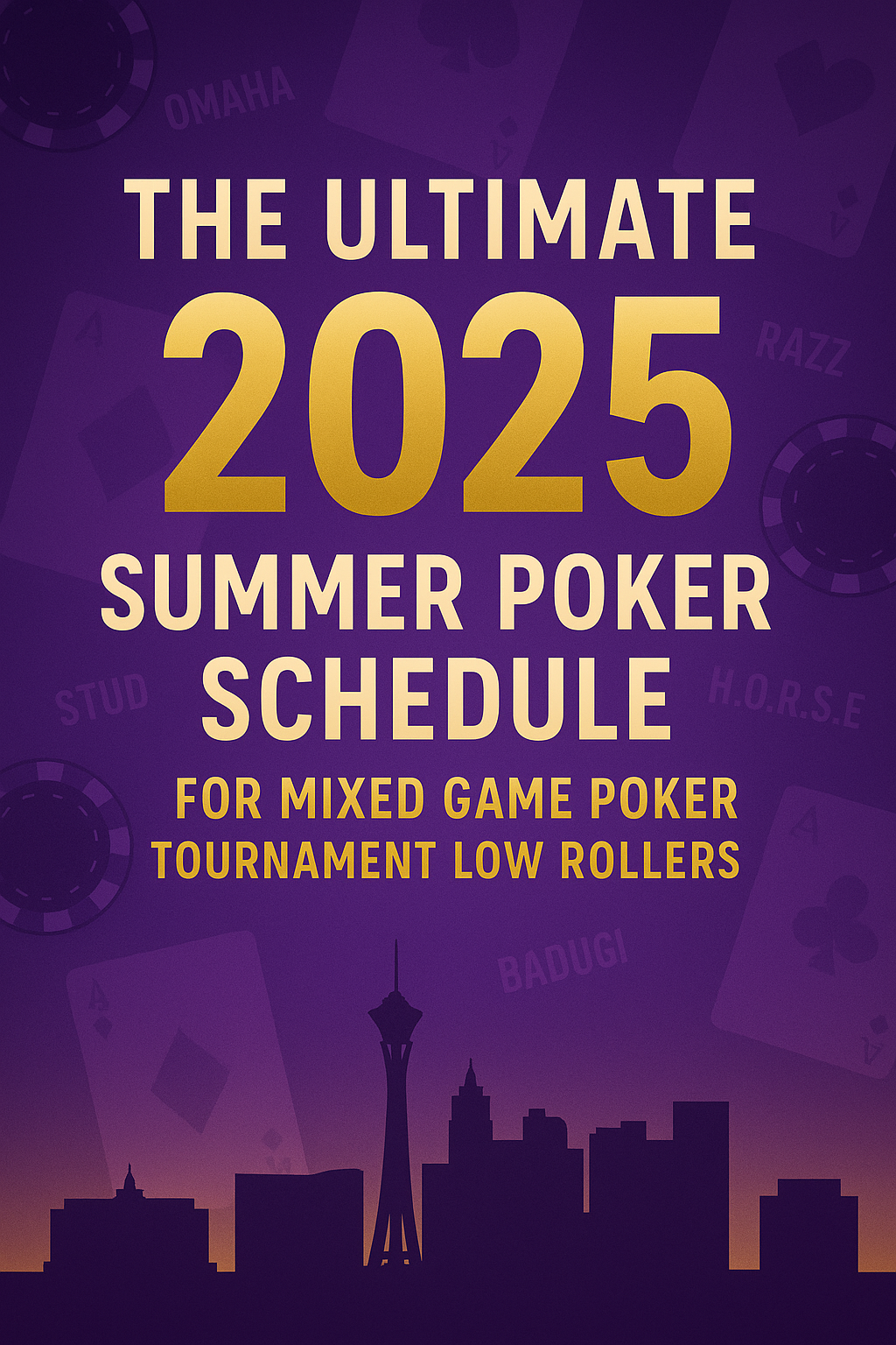 low roller mixed game tournaments 2025