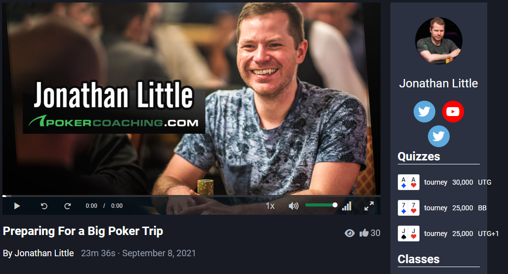 Pokercoaching Preparing for a Big Poker Trip