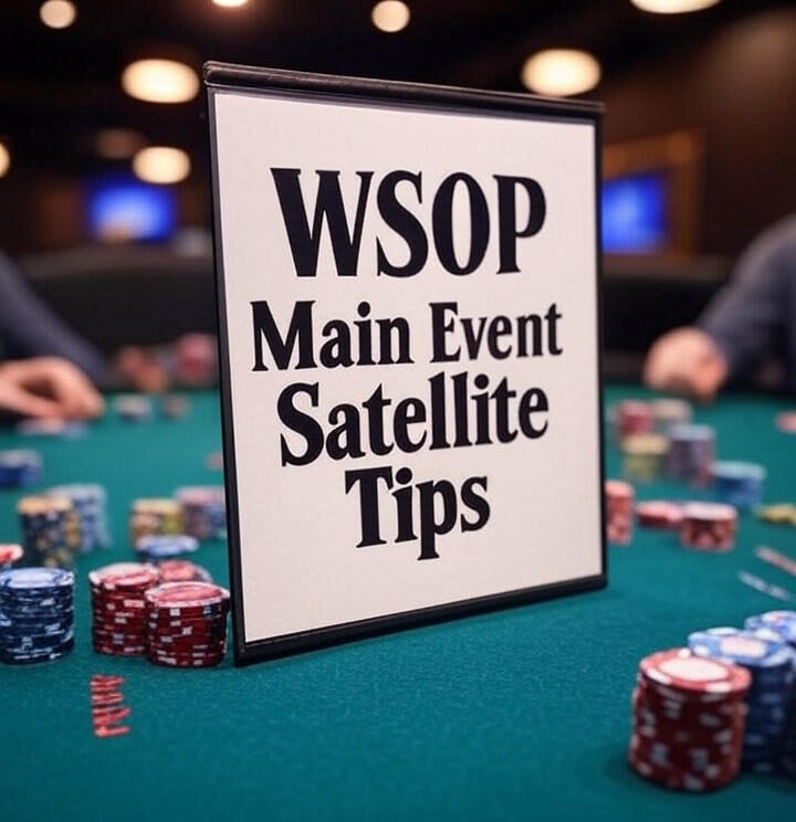 WSOP Main Event Satellite Tips