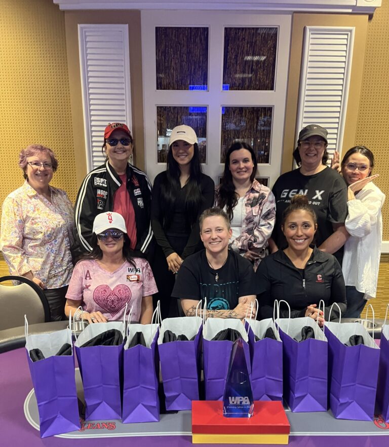 2025 Women's Poker Week Orleans final table