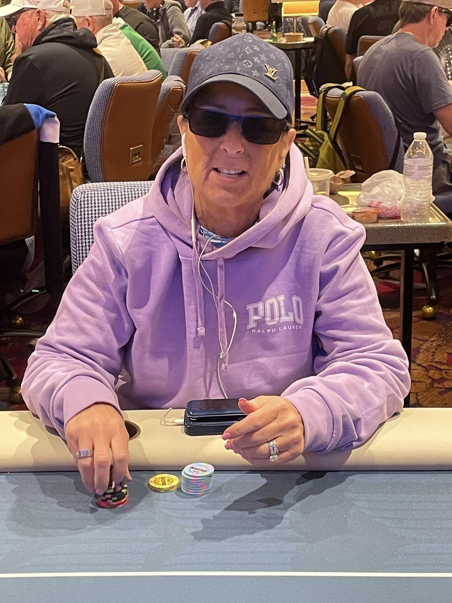 Nancy Birnbaum Player of the day Women's Poker Week