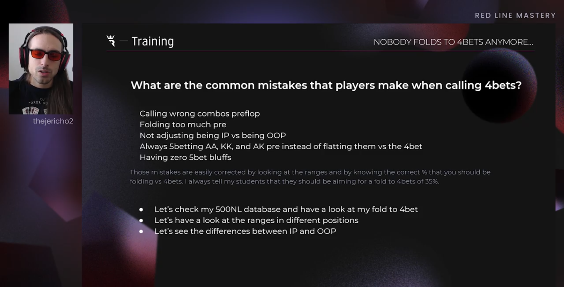 Thejericho2 - Red Line Mastery