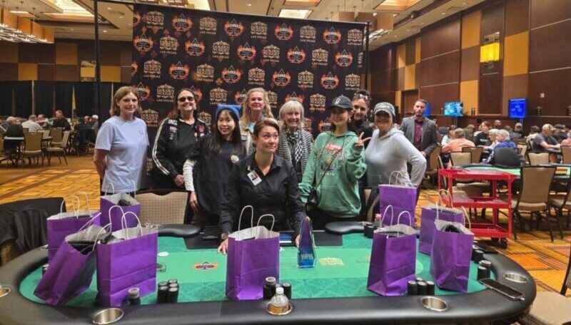 2025 Golden Nugget Ladies Event Women's Poker Week final table